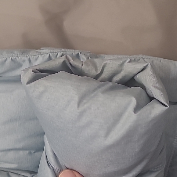 COLOMBIA MEDIUM FIT DUCK DOWN FEATHER PUFER JACKET WITH FAUX FUR REMOVABLE HOOD - Picture 8 of 11